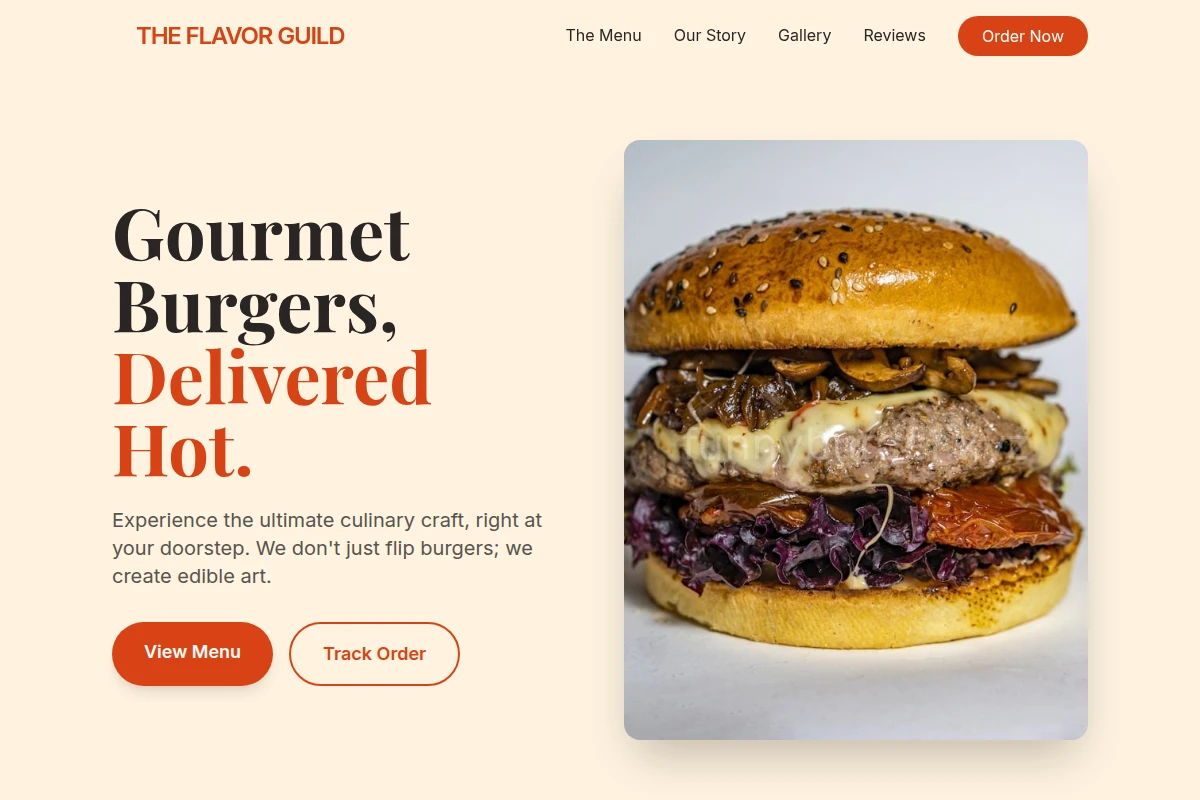 Delivery Burger