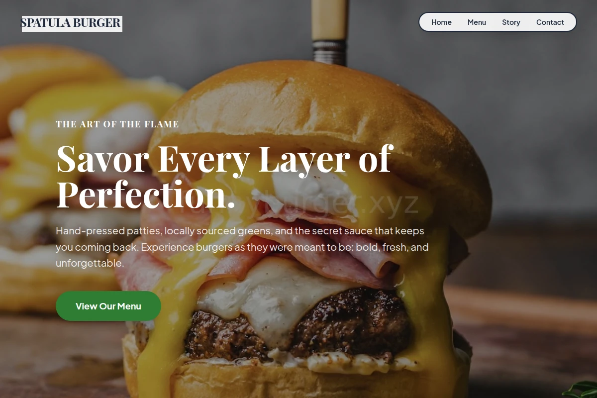 Spatula Burger