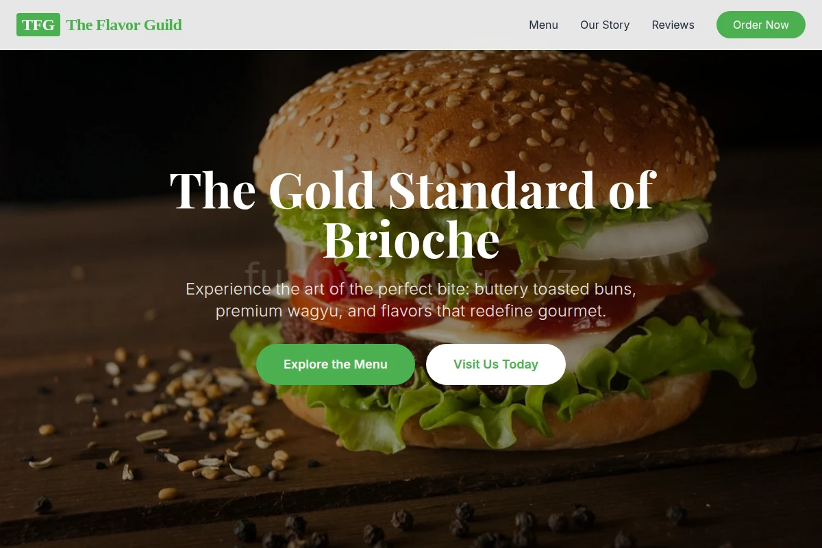 Brioche Burger