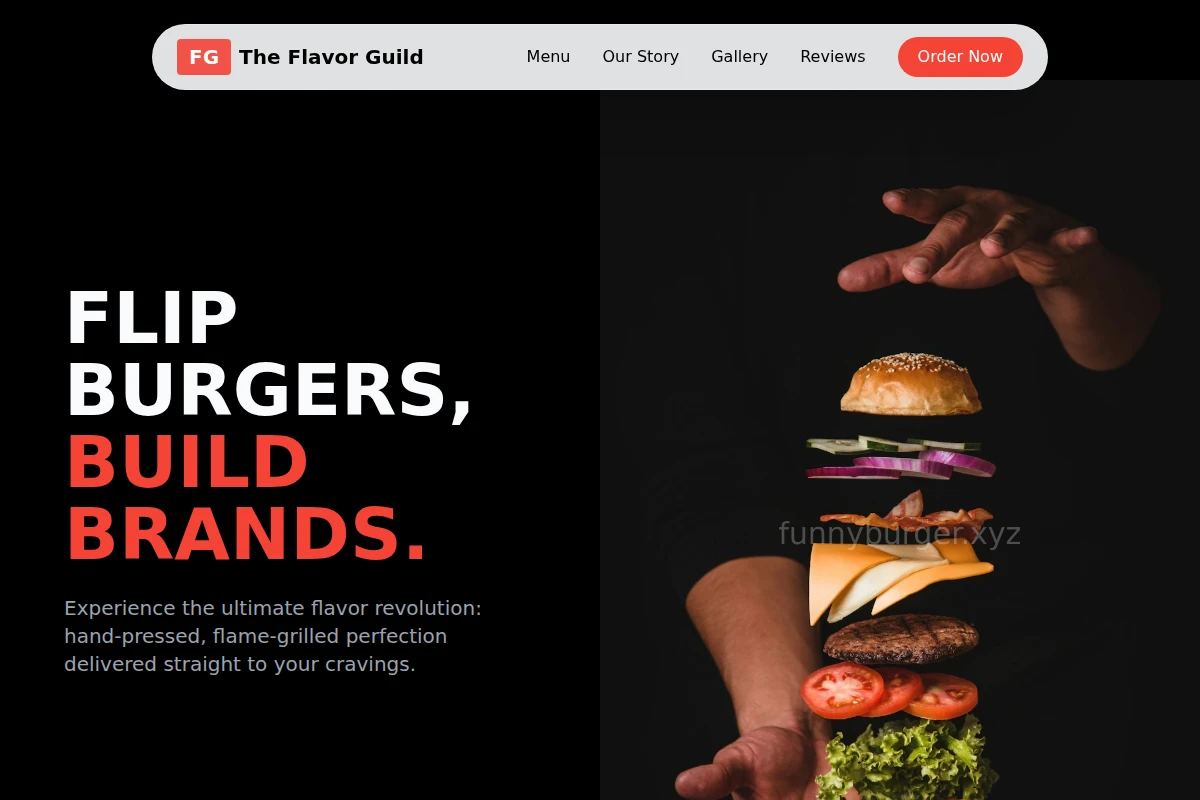 Menu Burger