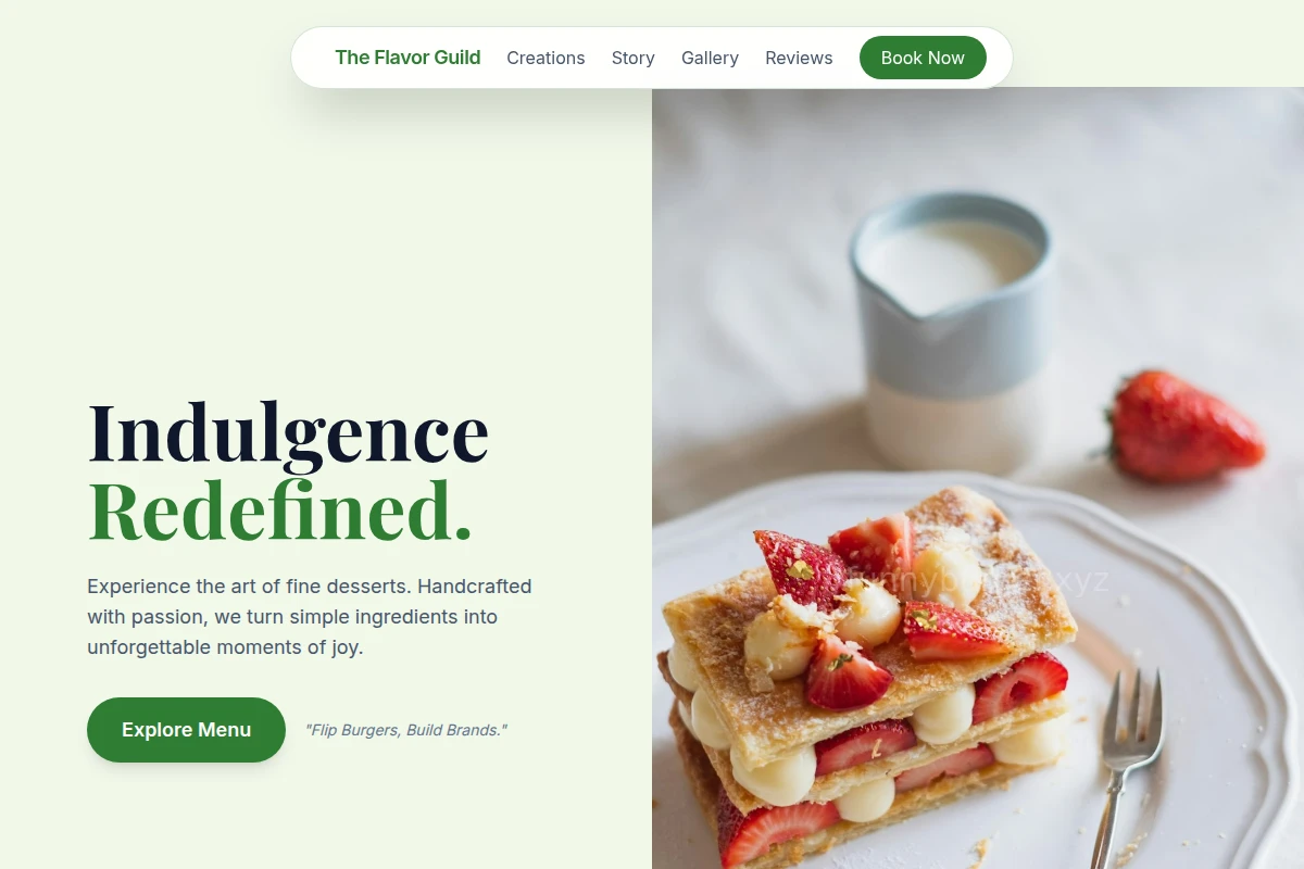 Char Dessert