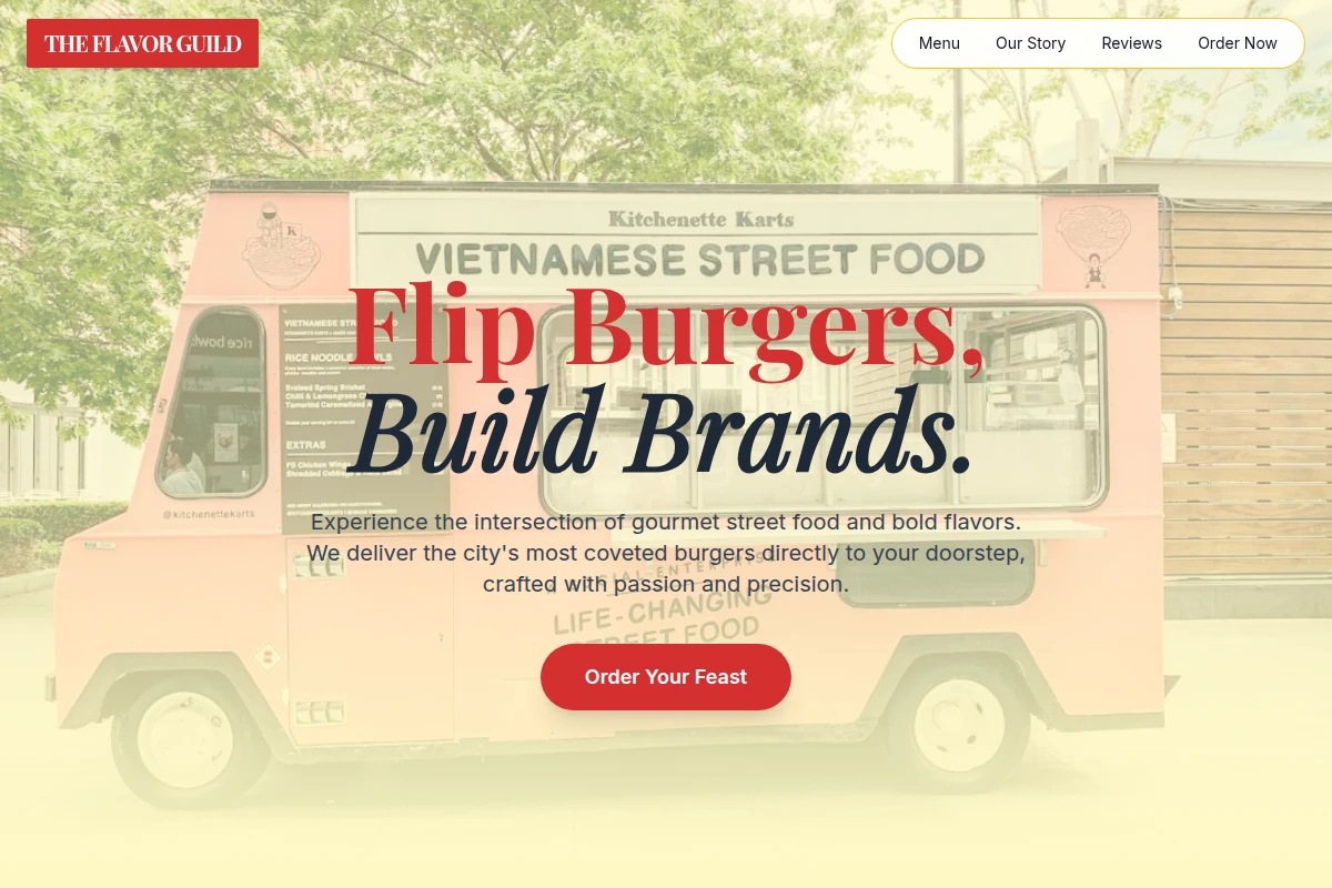 Delivery Food Truck