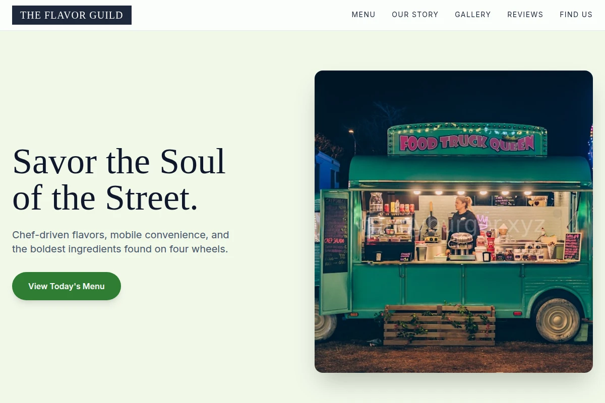 Street Food Truck