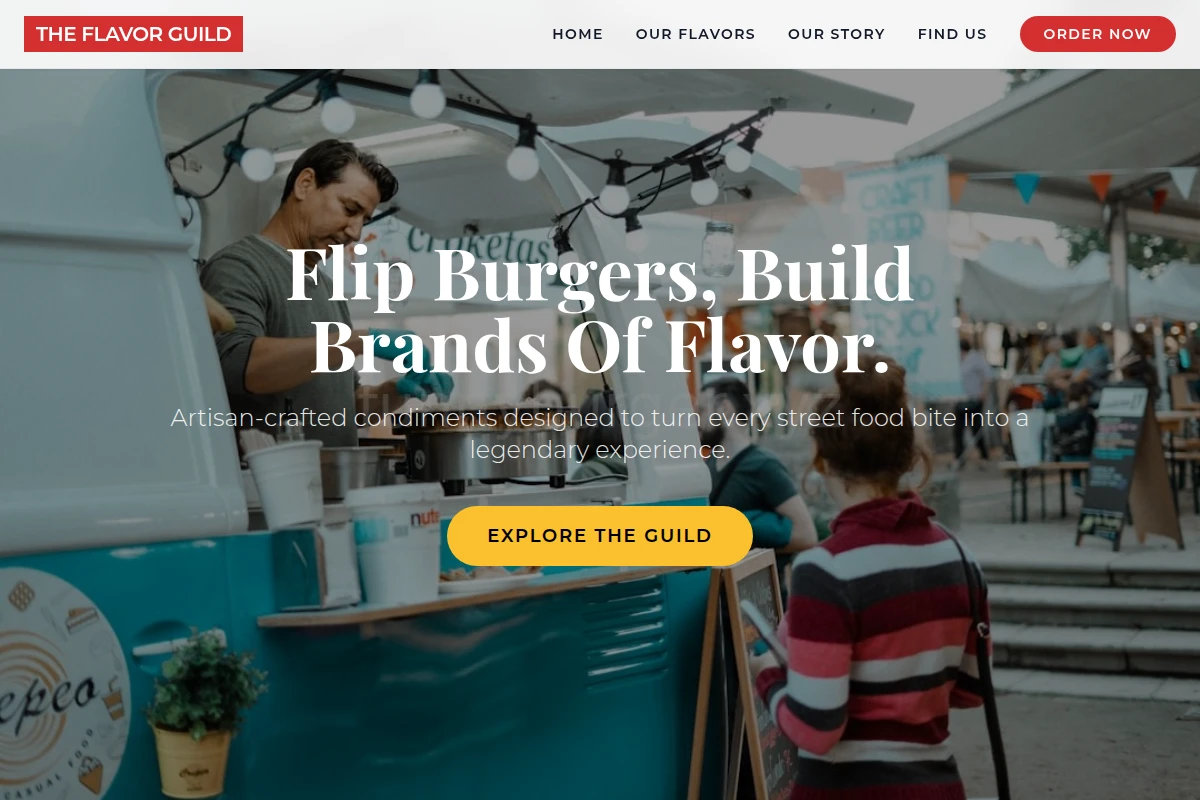 Condiment Food Truck
