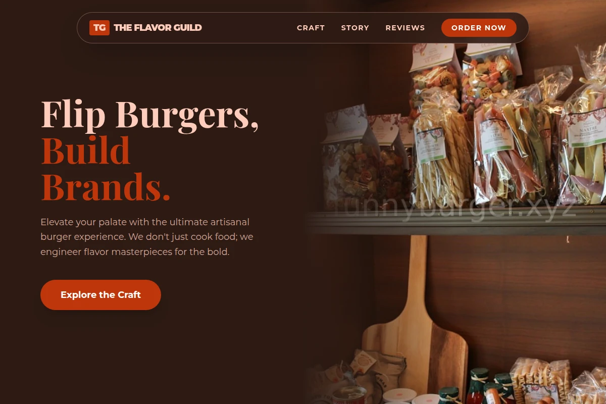 Menu Specialty Food